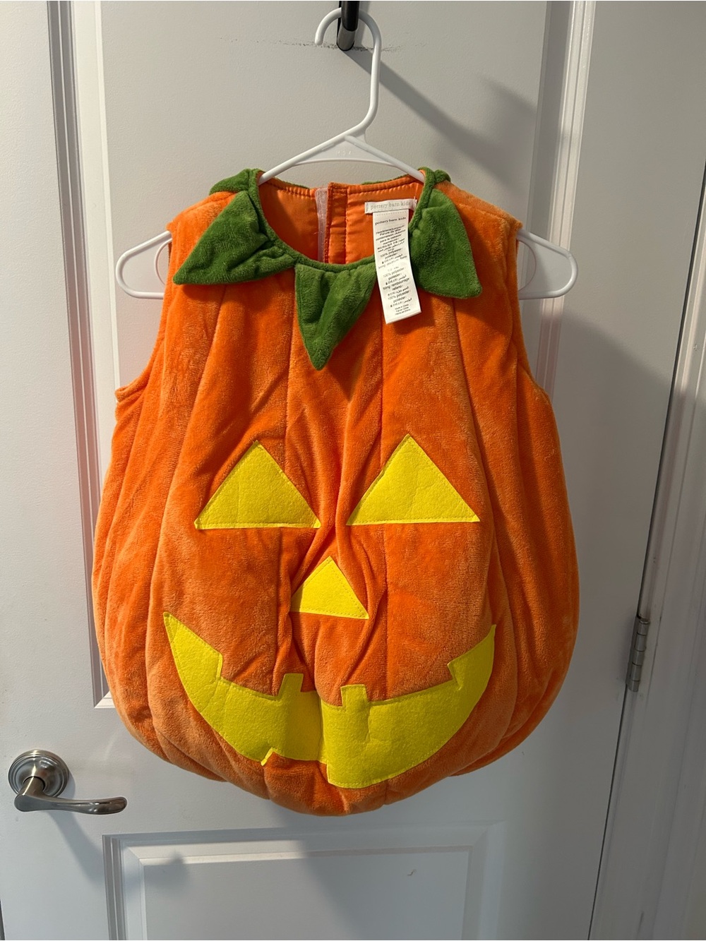 Pottery Barn Glow in the Dark Pumpkin Costume.